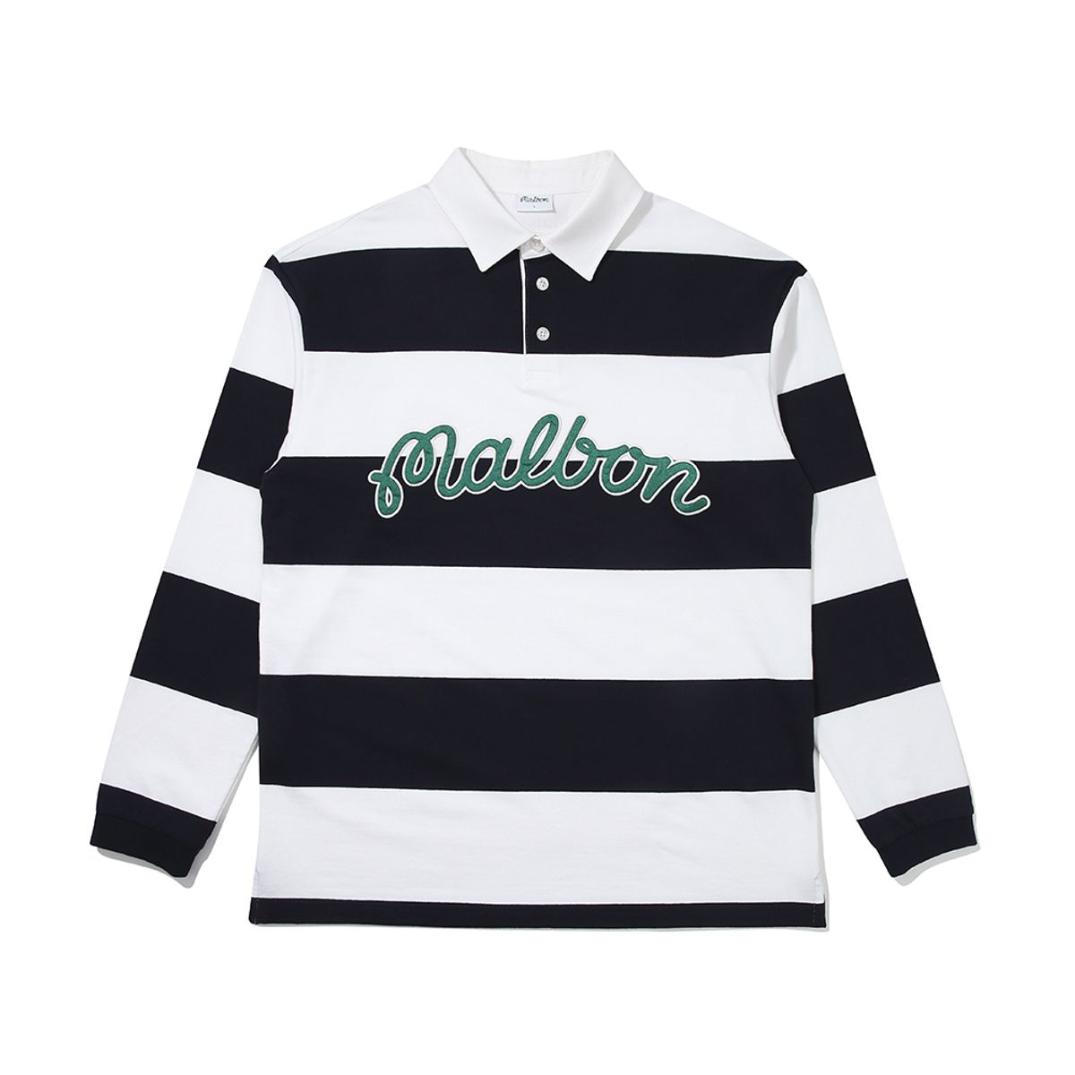 말본 골프(MALBON GOLF) 말본 럭비 티셔츠 NAVY (MAN)