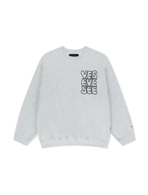 C-Logo Sweatshirt Light Grey