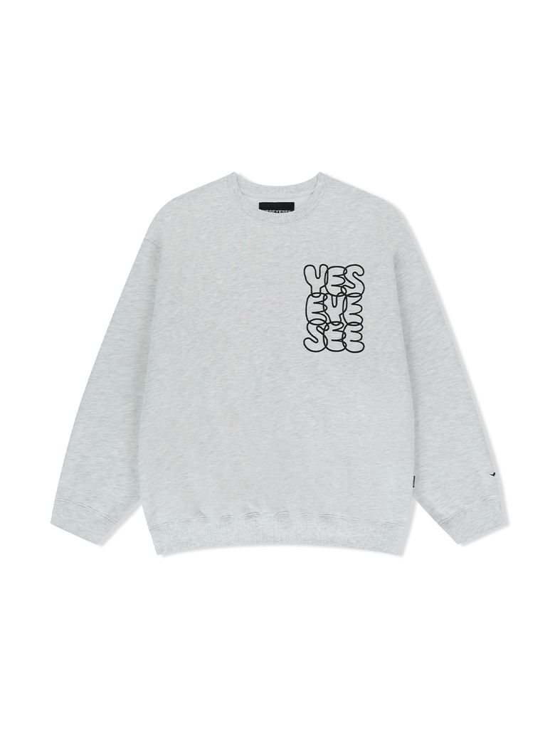 C-Logo Sweatshirt Light Grey