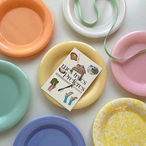 밀크소피 디저트플레이트 4color