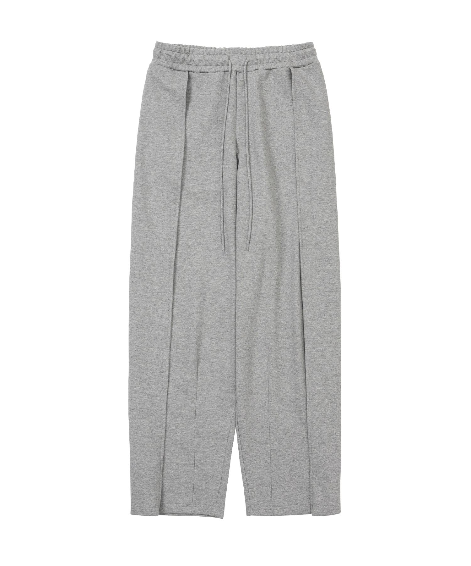 MUSINSA | AJOBYAJO One Tuck Sweat Pants [MELANGE GRAY]