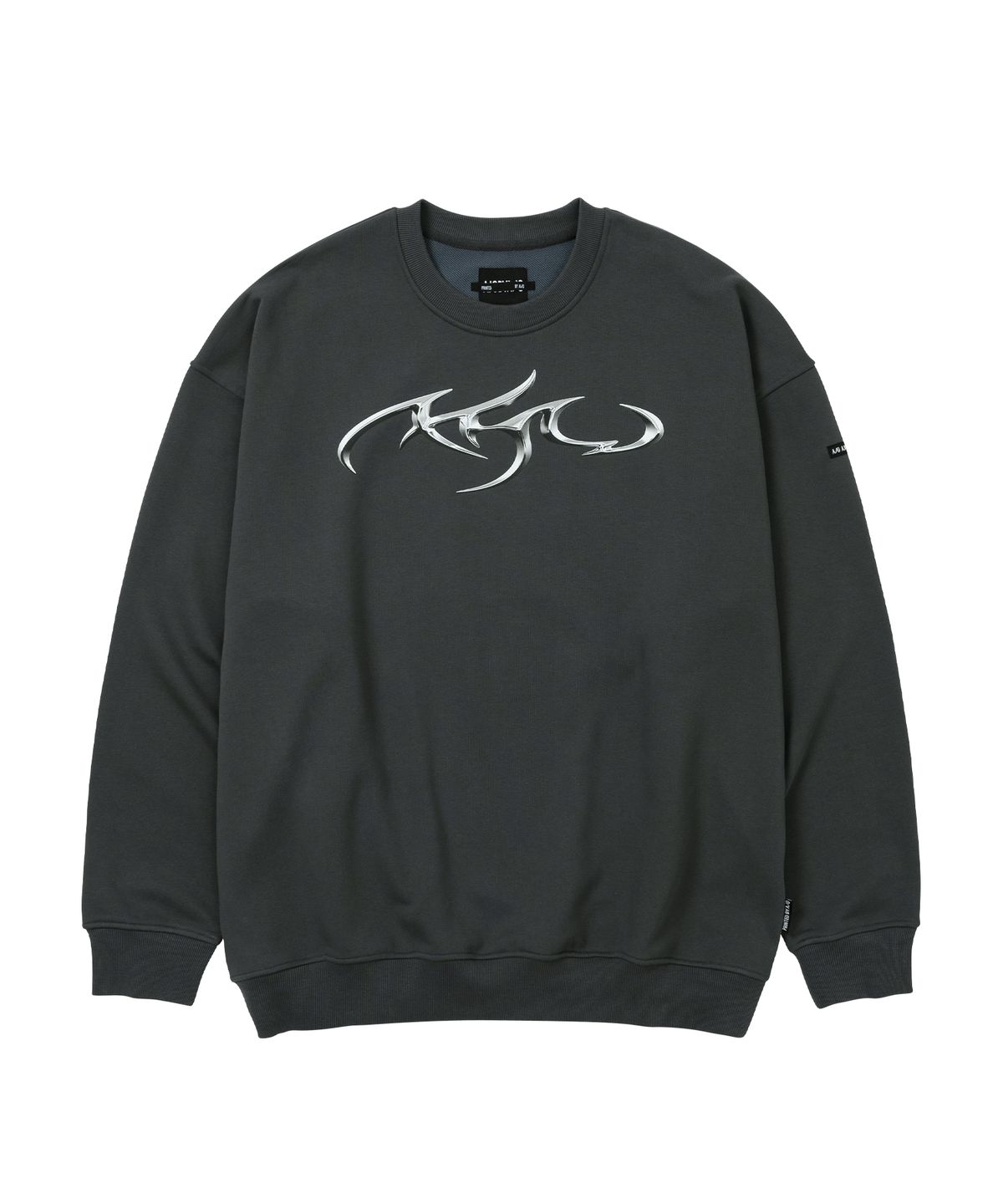 아조바이아조(AJOBYAJO) [PBA] Tribal AJO Sweatshirt [CHARCOAL]