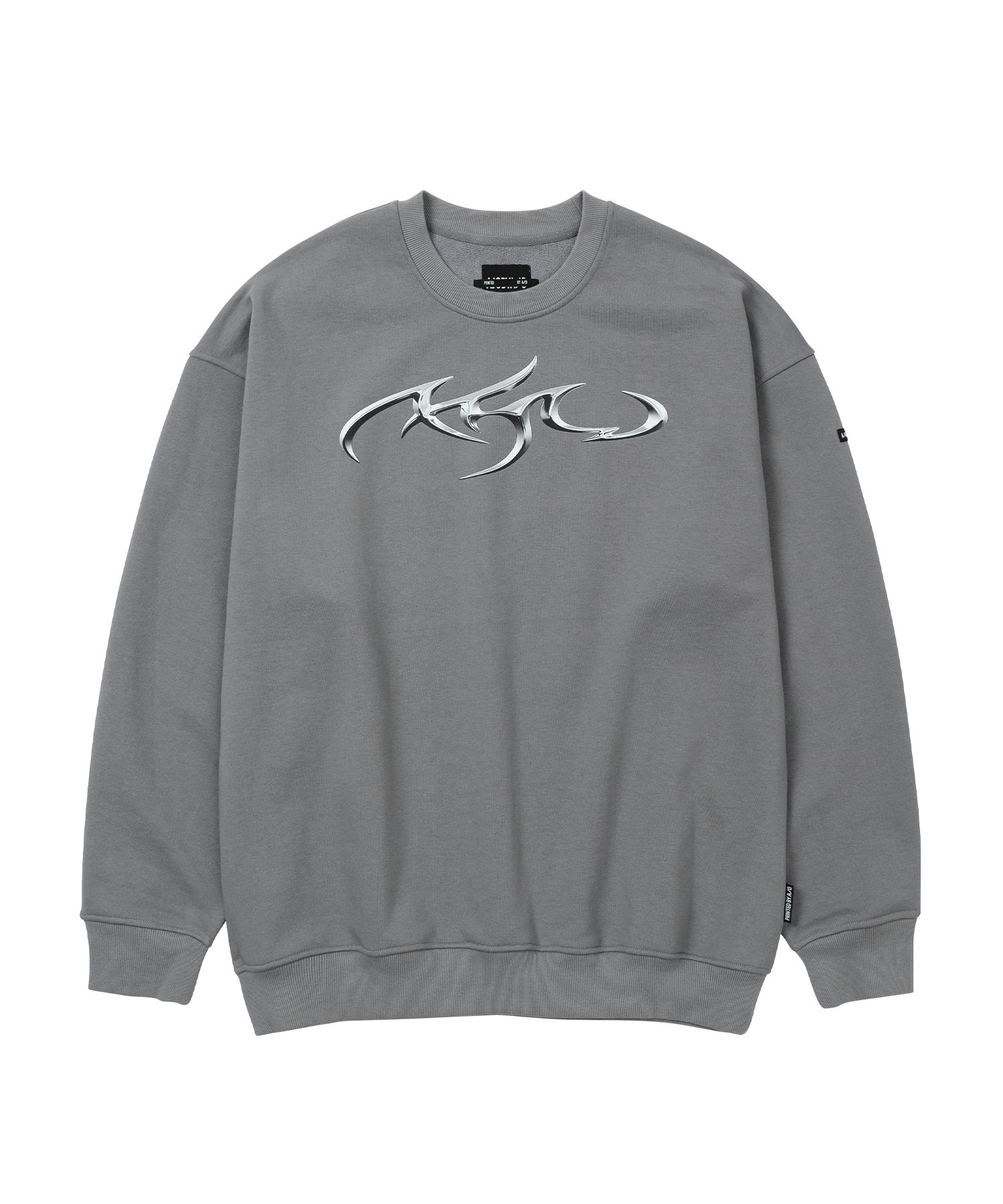 【AJO AJOBYAJO】23FW★ [PBA] Tribal AJO Sweatshirt MUSINSA | AJOBYAJO [PBA] Tribal AJO Sweatshirt [GREY]