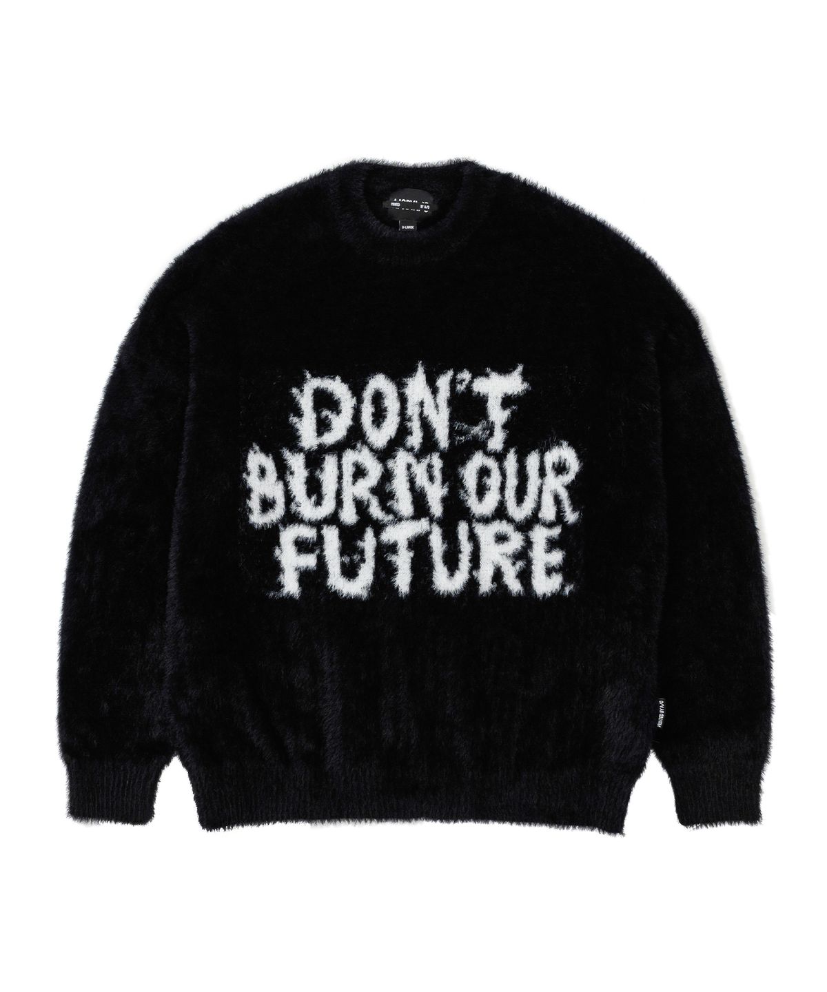 아조바이아조(AJOBYAJO) [PBA] DBOF Nylon Sweater [BLACK]