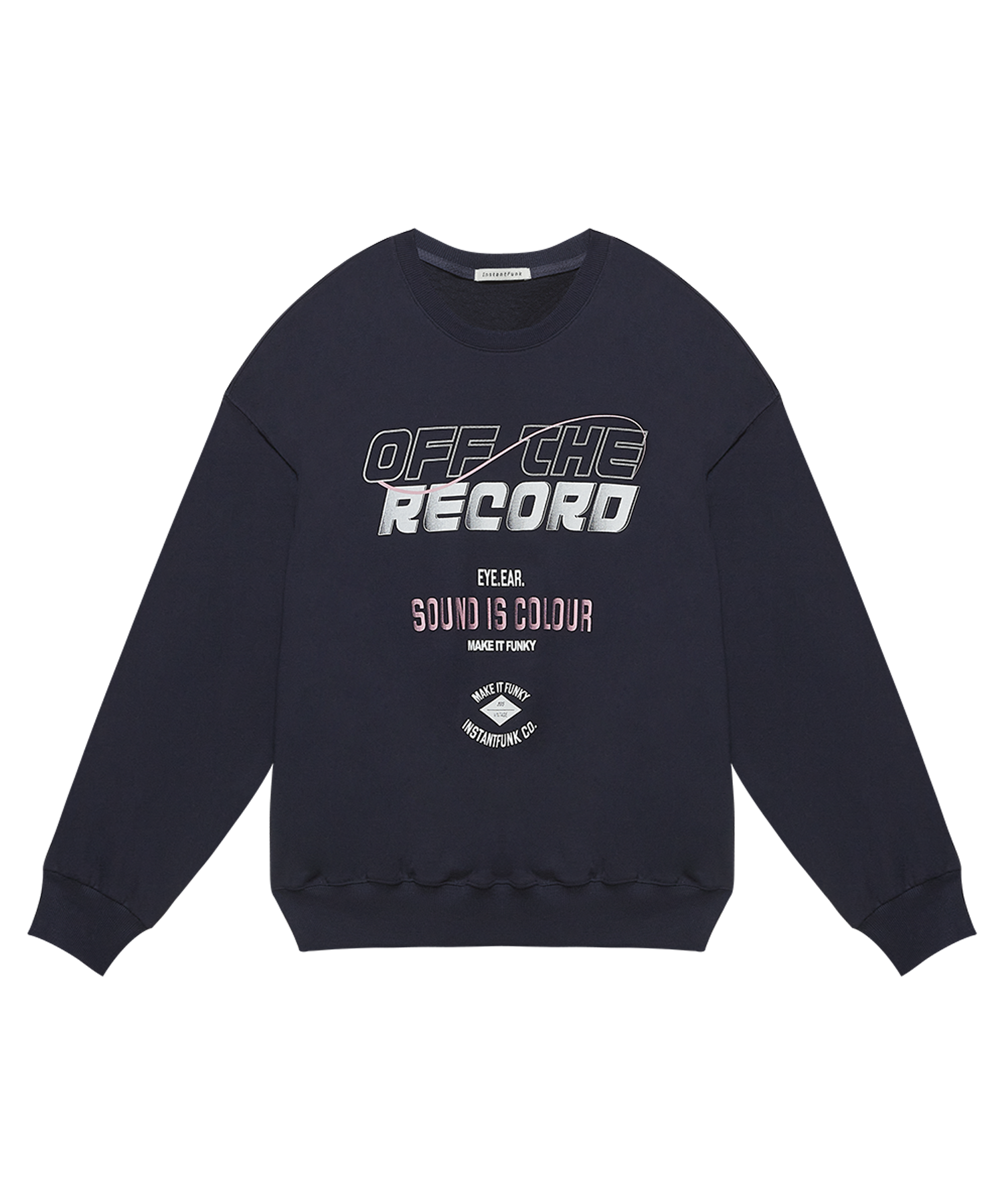 美品☆InstantFunk オーバーサイズ 刺繍デザイン スウェット MUSINSA公式 | INSTANTFUNK オーバーサイズグラフィックスウェット