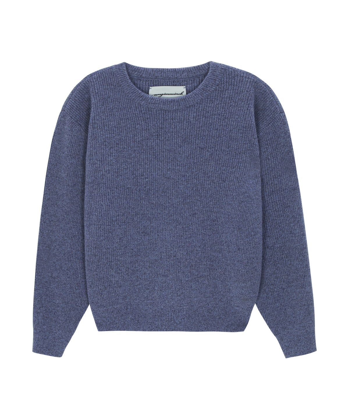 언지미크(UNGIMMICK) CREWNECK SUPERFINE MERINO WOOL SWEATER (SORA)