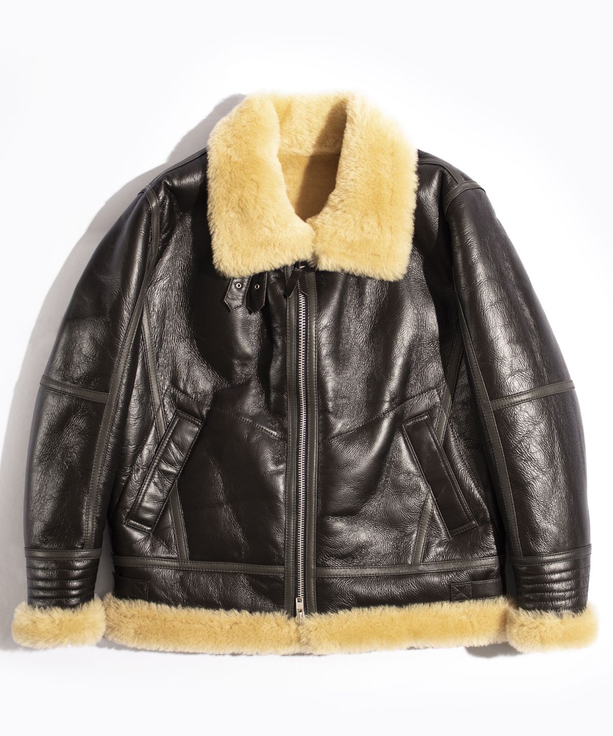 딤스킨(DIMSKIN) STUKA SHEARLING [DBROWN/BEIGE]