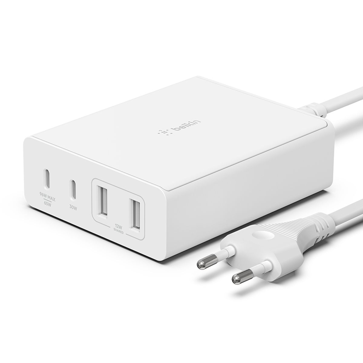 벨킨(BELKIN) 부스트업 프로 108W 멀티 4포트 USB-C PD GaN 고속 충전기 WCH010kr