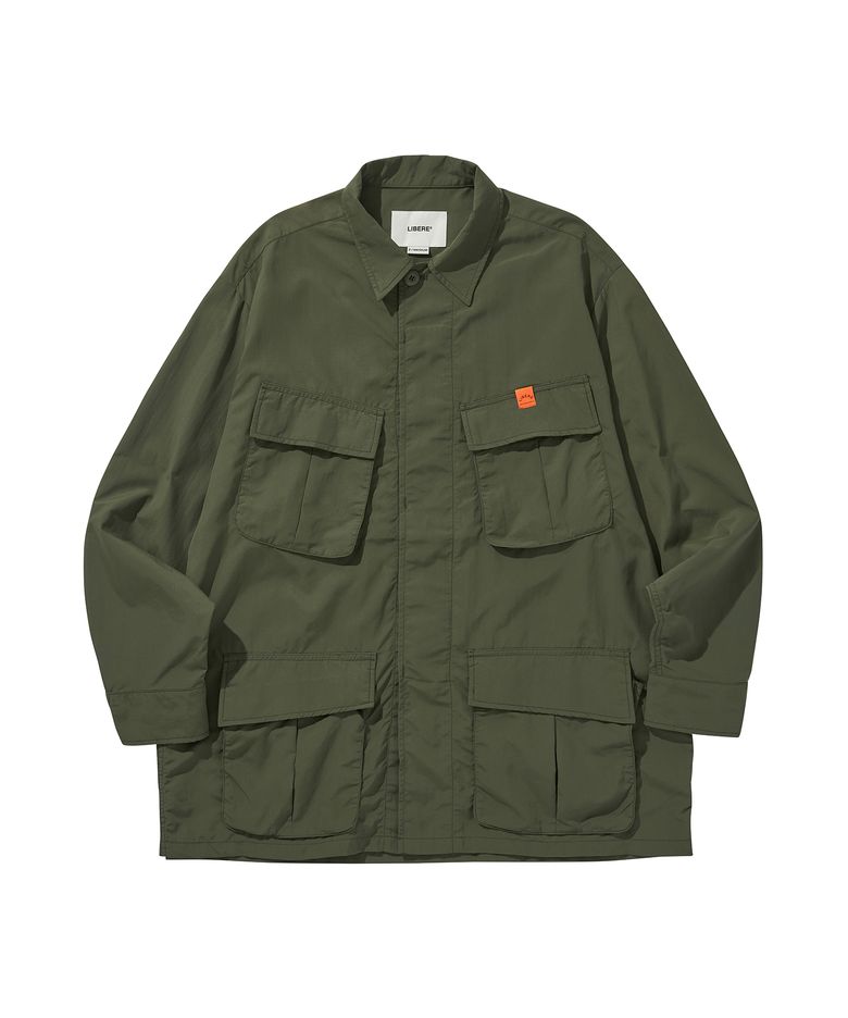 INVISIBLE JUNGLE JACKET / OLIVE