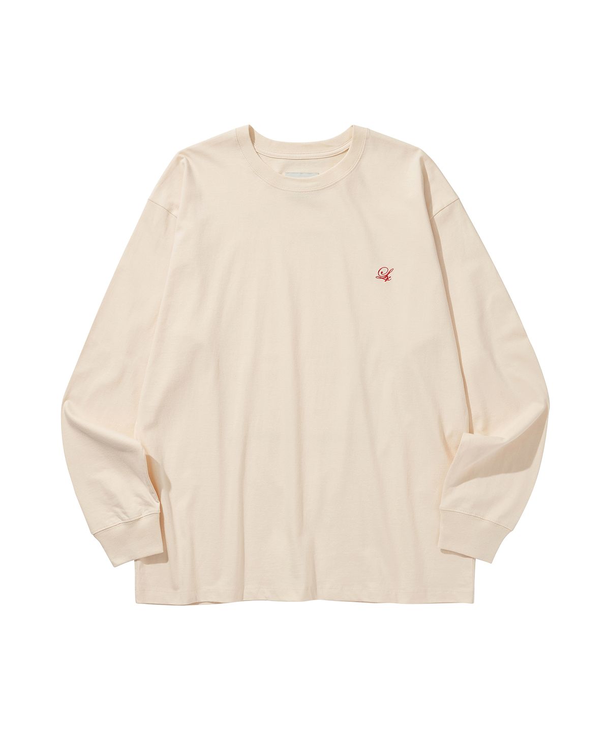 리베레(LIBERE) FLOWER LONG SLEEVE TEE / IVORY