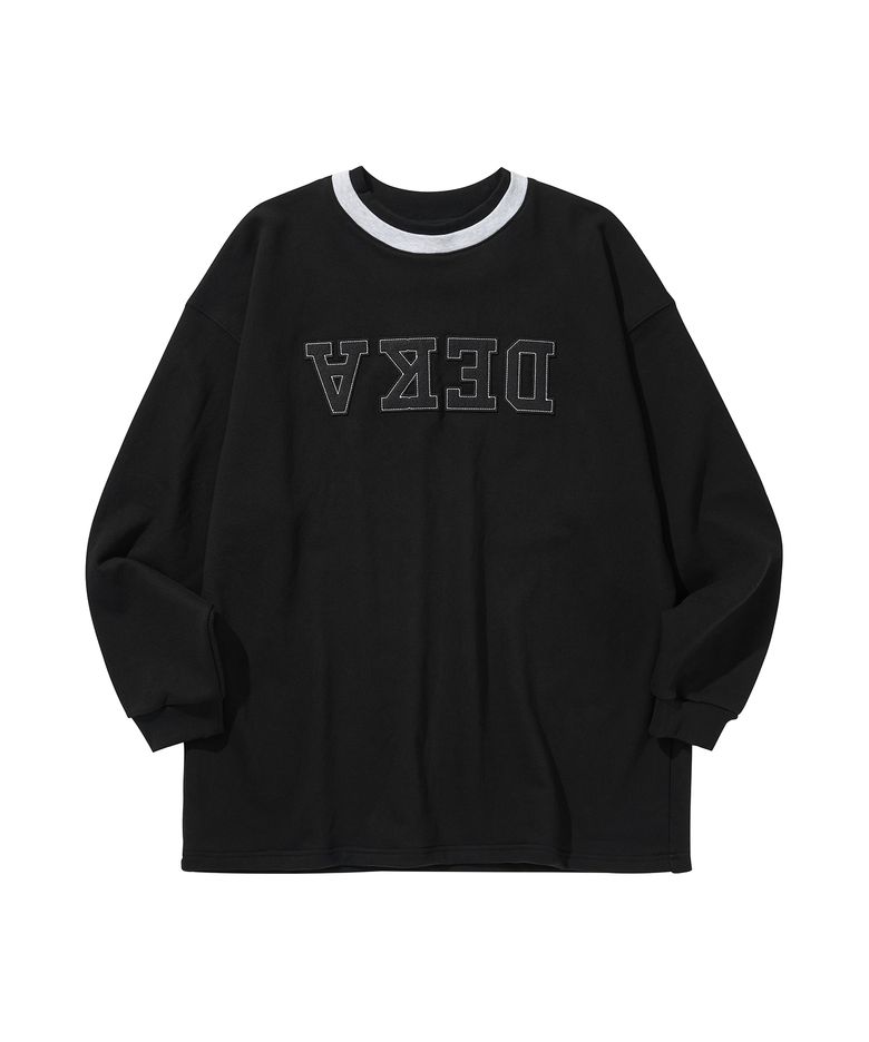 DEKA LONG SLEEVE TEE / BLACK