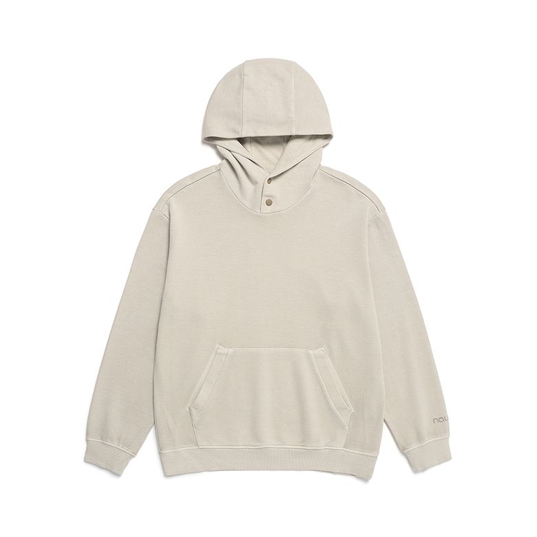 가먼트다잉 피그먼트 후드티 Light Beige