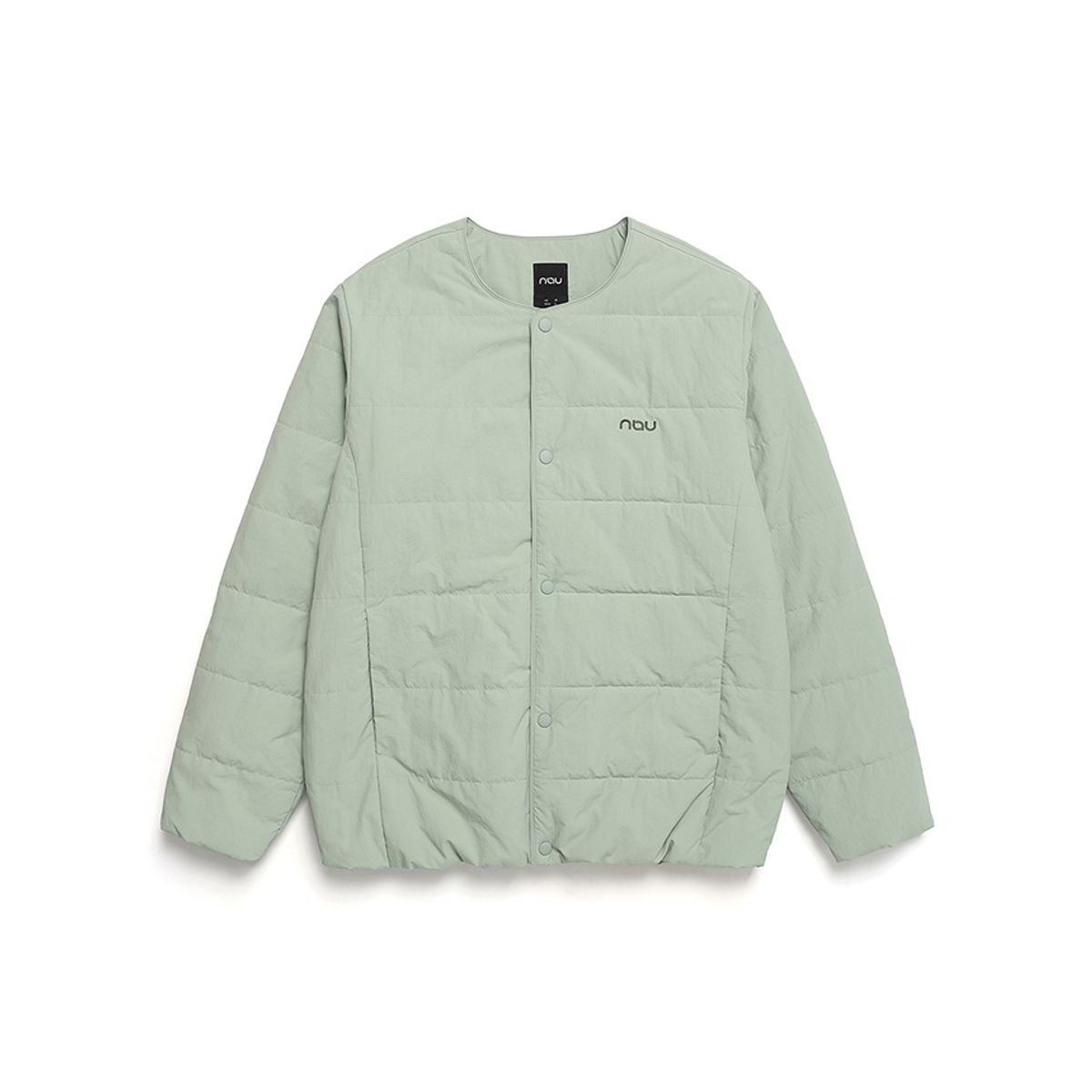 나우(nau) 코지 경량 패딩 가디건 Light Green
