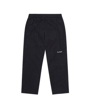 트립 스트레이트 팬츠 BLACK