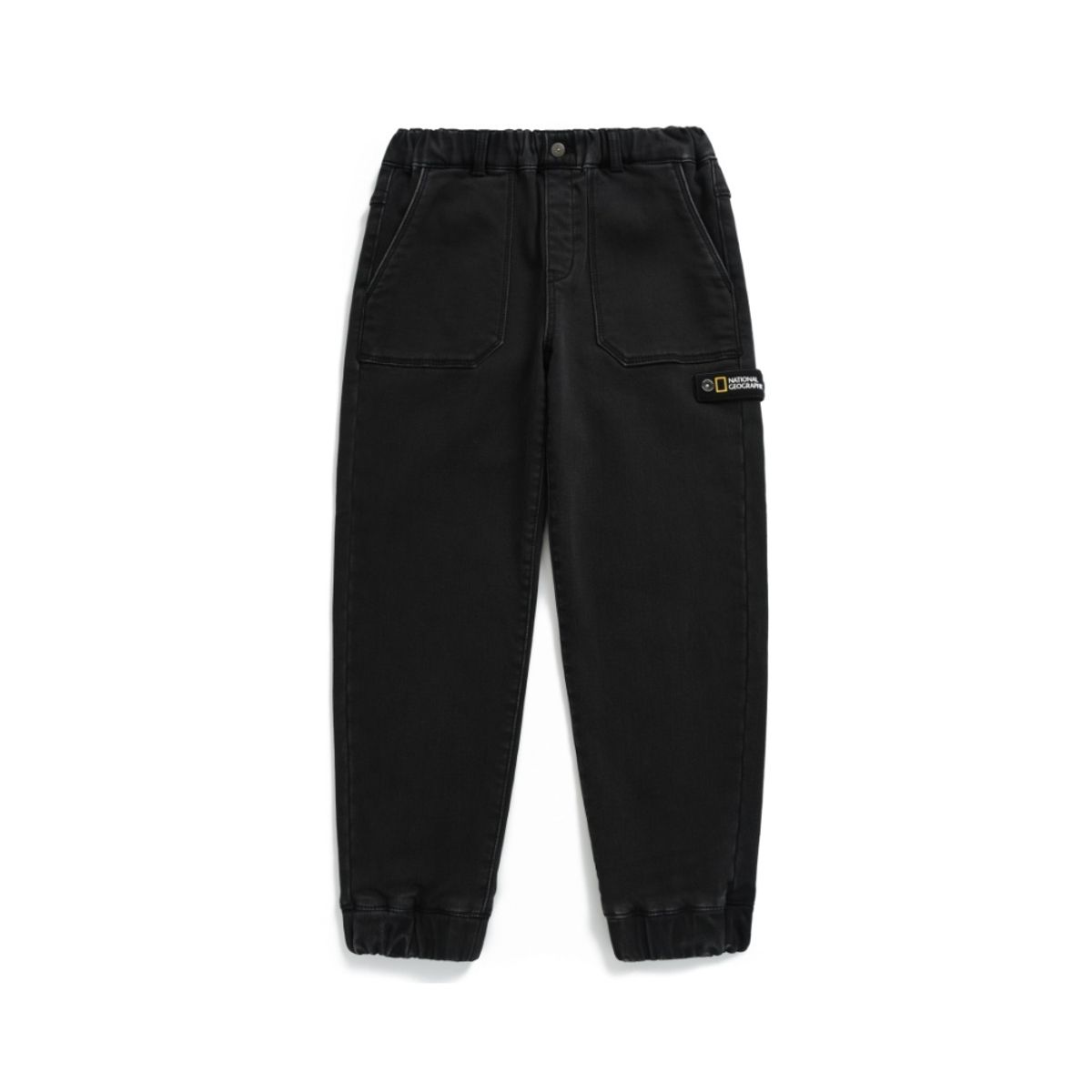 내셔널지오그래픽 키즈(NATIONAL GEOGRAPHIC KIDS) K234UPT980 데님 컴포터블 조거 팬츠 DGREY