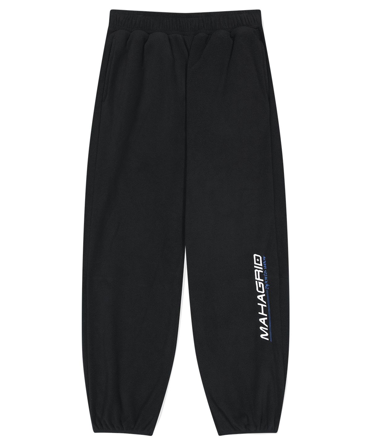 마하그리드(MAHAGRID) SPORTS LOGO FLEECE PANT BLACK(MG2DFMPA02A)