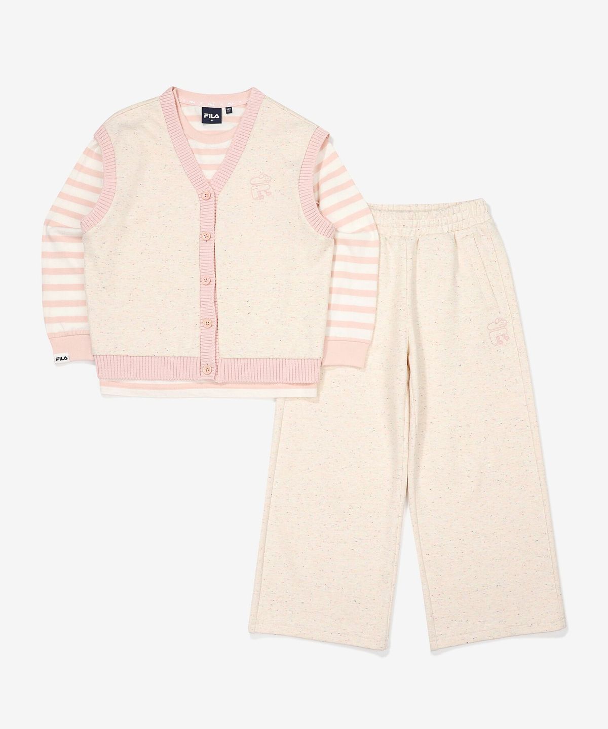 휠라 키즈(FILA KIDS) ESSENTIAL+ 여아 베스트세트(FK2FSF3301FCMY)