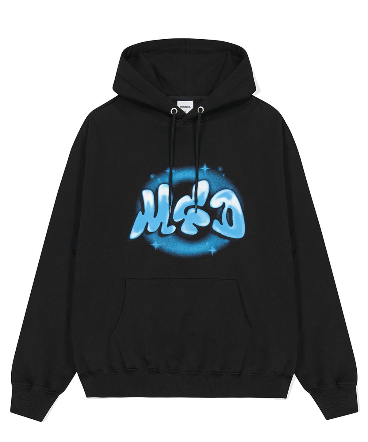 마하그리드(MAHAGRID) AIRBRUSH MGD HOODIE BLACK(MG2DFMM415A)