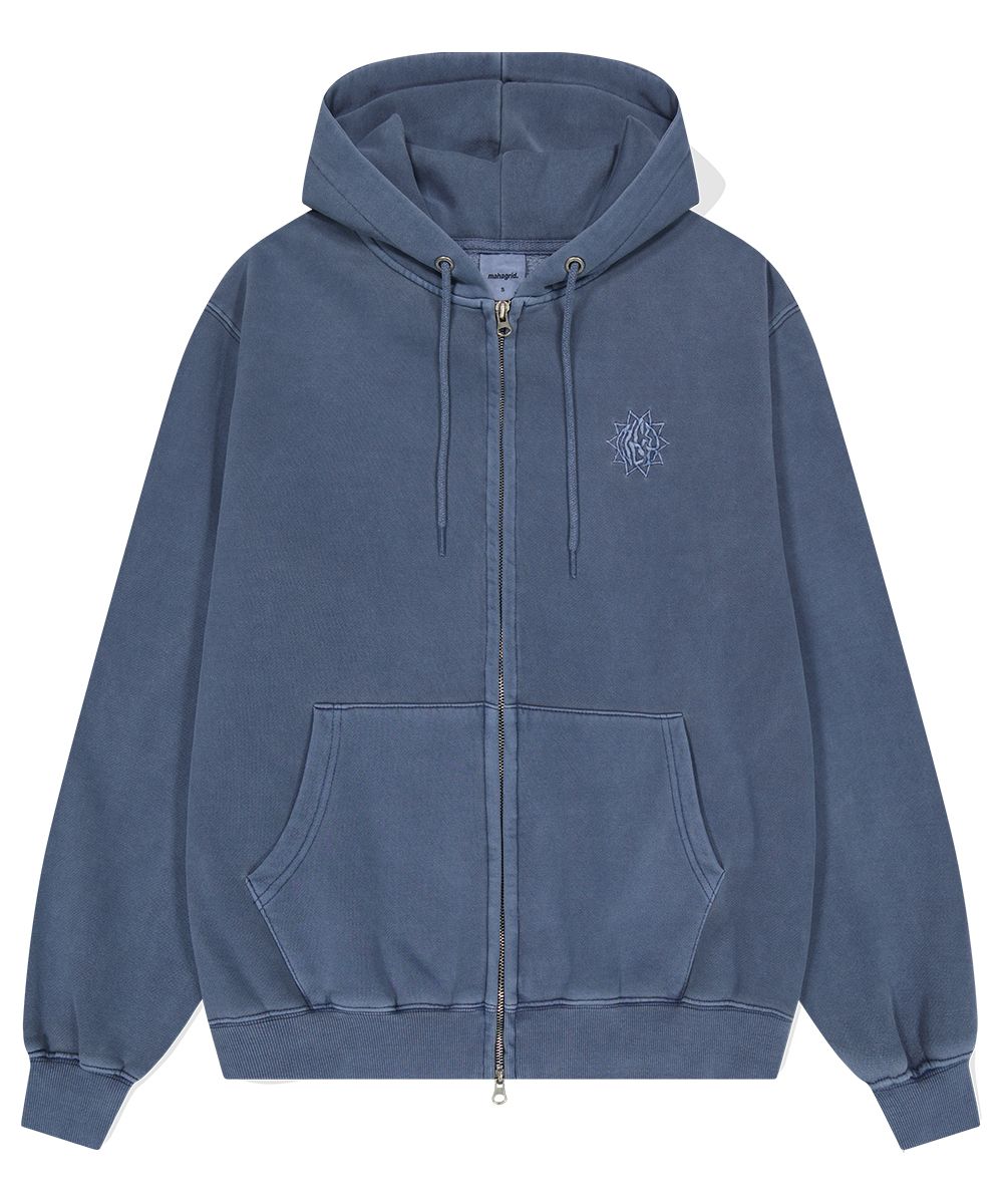 Motion King Logo Pigment Zip Hoodie – YZ