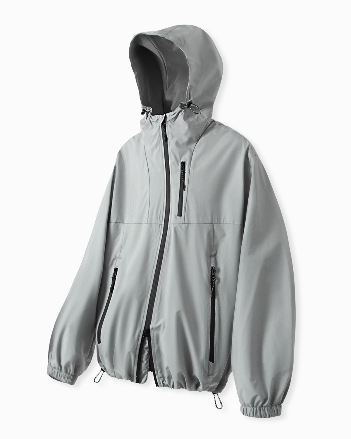 ブルゾン dimitriblack VLAD DLayer Double Layer Windbreaker Jacket Bla VLAD) DOUBLE LAYER WINDBREAKER JACKET_GRAY - 디미트리블랙