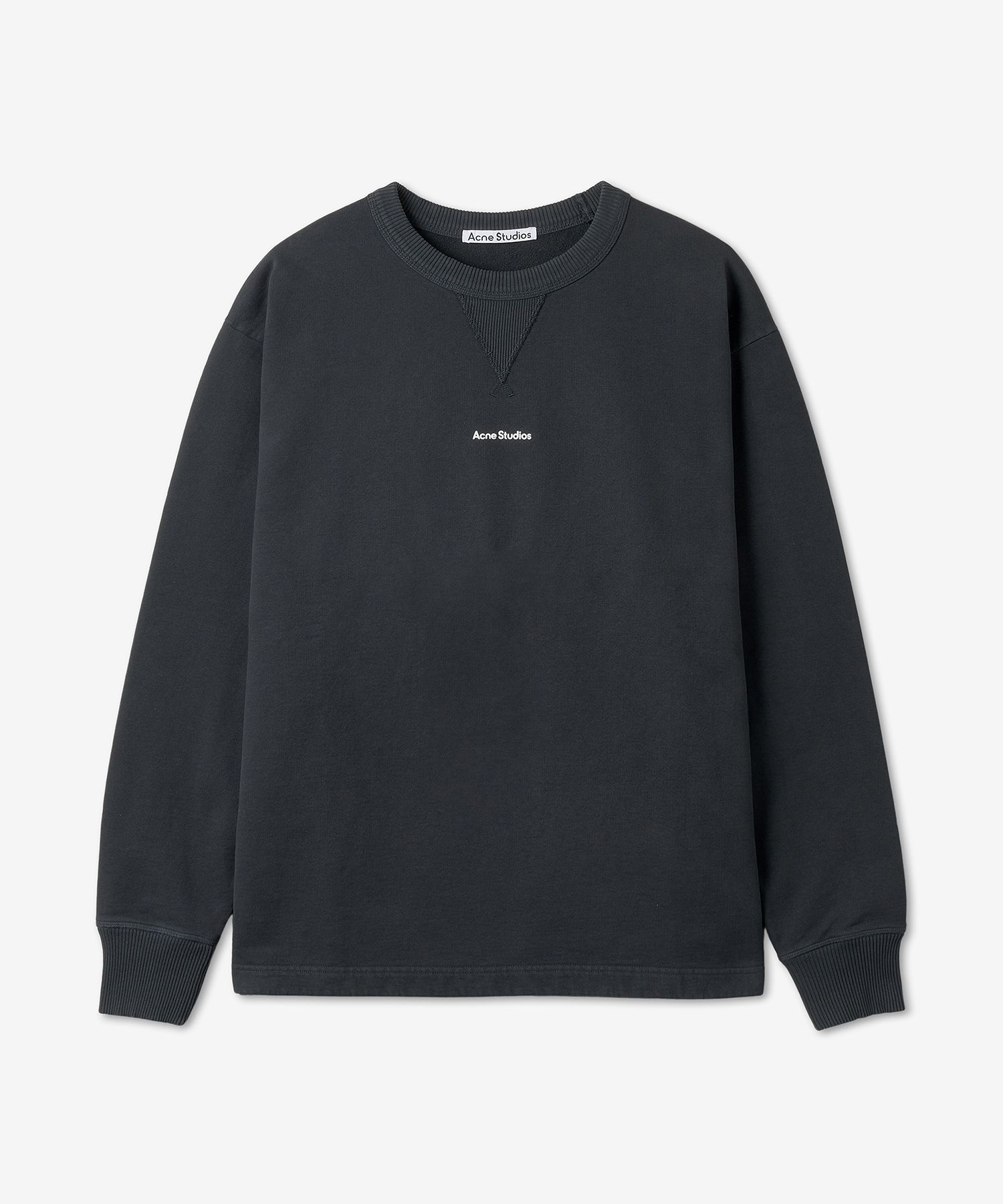 MUSINSA公式 | ACNE STUDIOS ロゴスウェット - ブラック / BI0184900