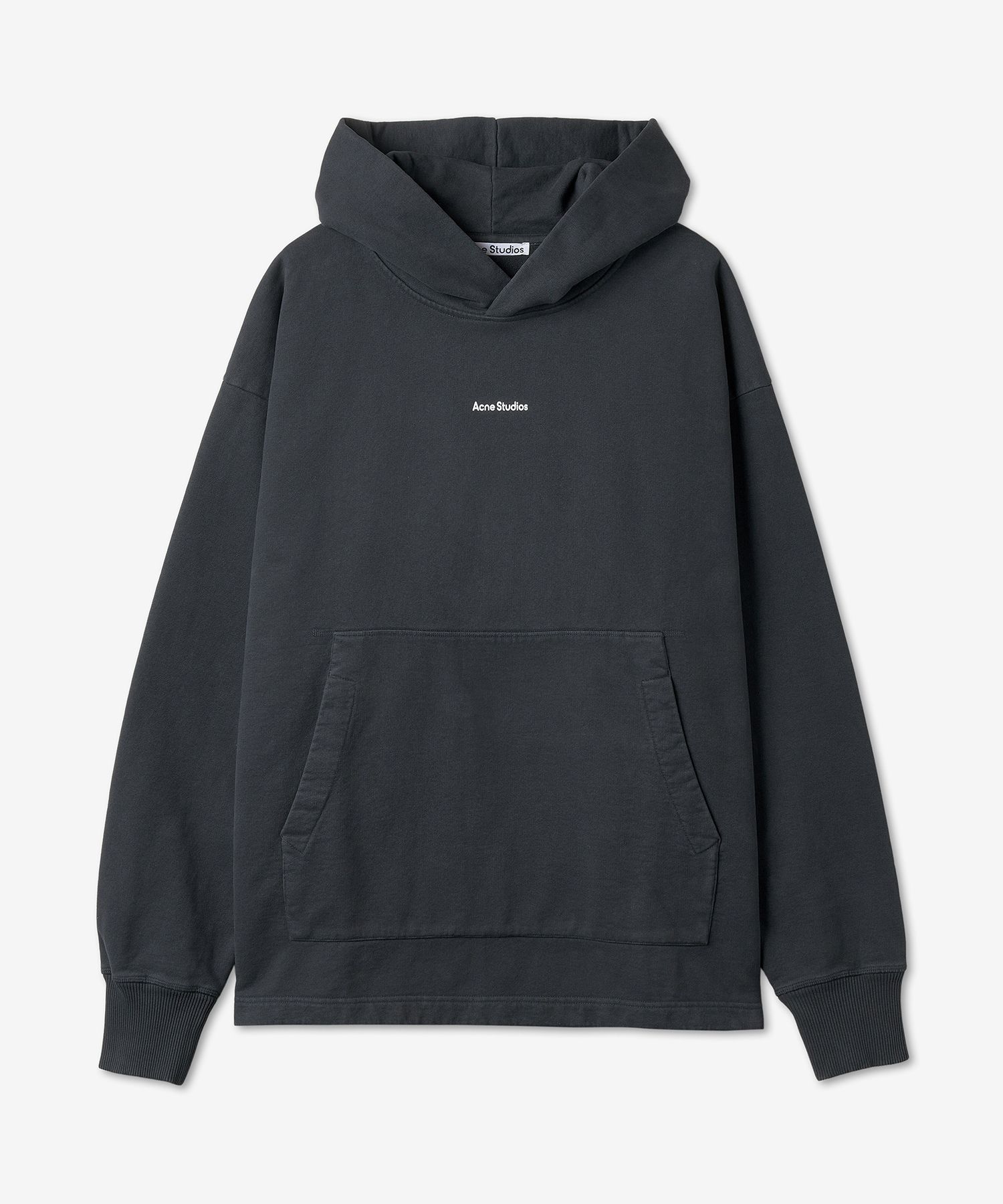 MUSINSA公式 | ACNE STUDIOS ロゴフード - ブラック / BI0182900