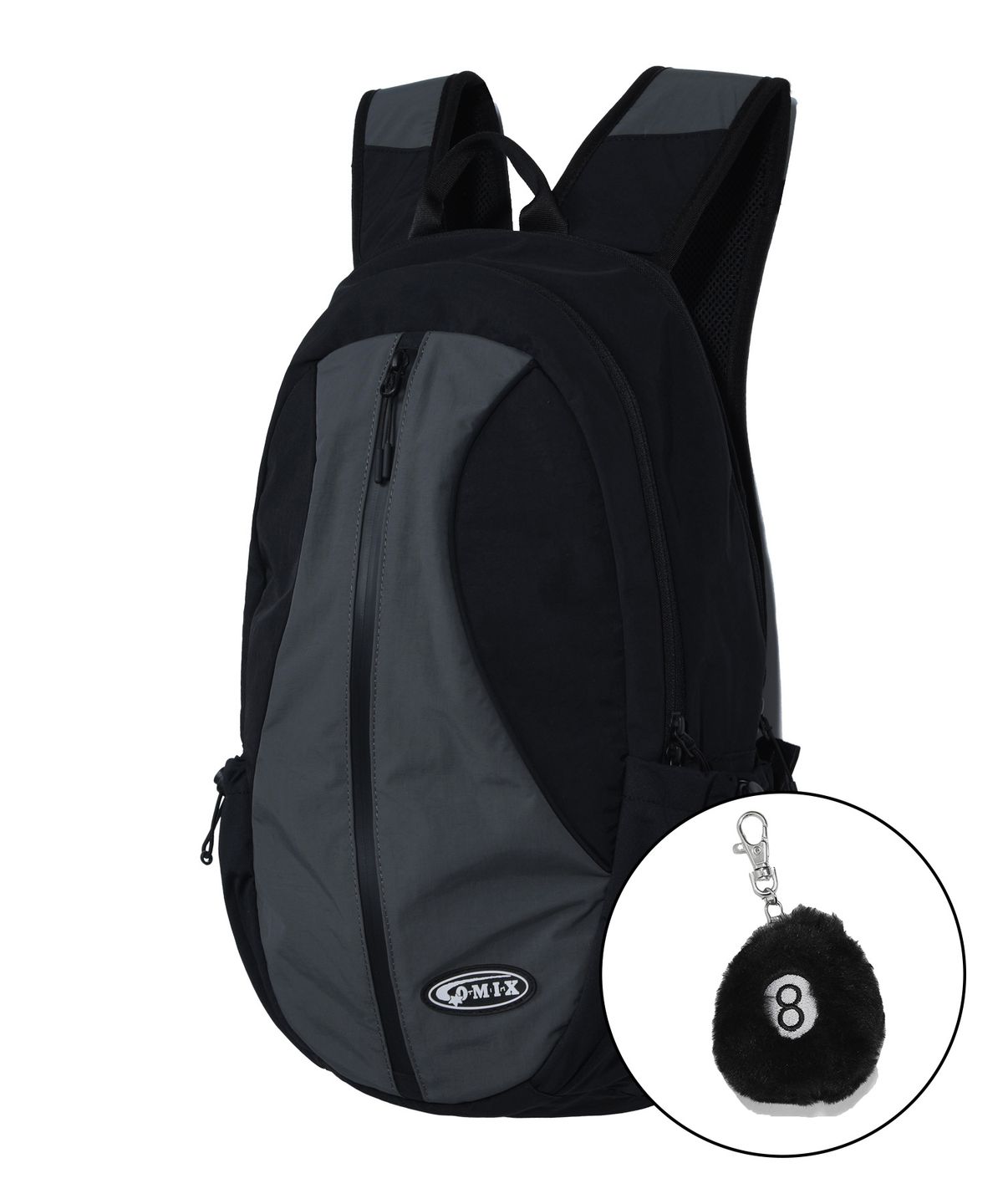팀코믹스(TIMCOMIX) TIM MIXED BACKPACK BLACK