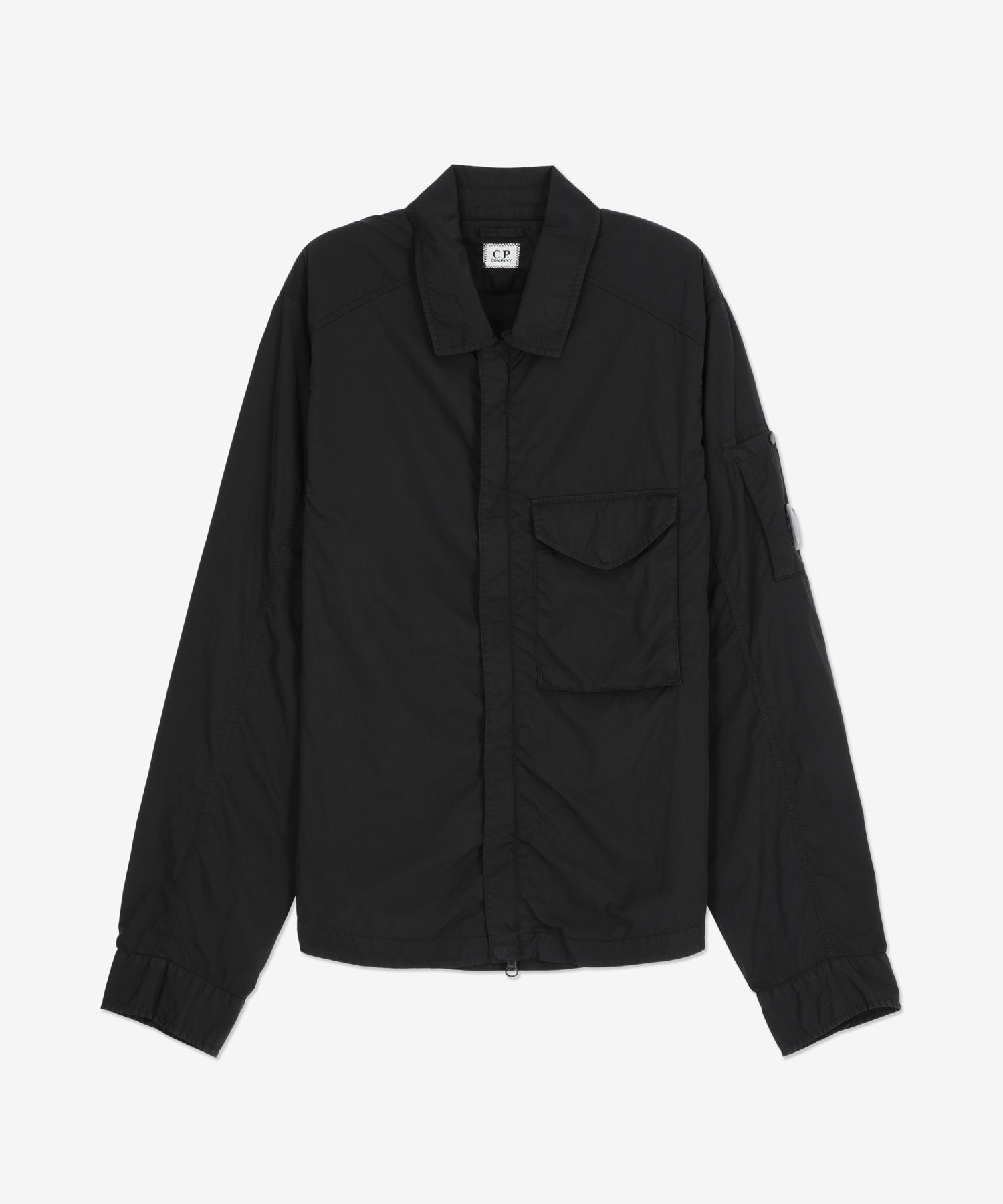 MUSINSA公式 | CP Company クロムRレンズワッペンオーバーサイズシャツ 