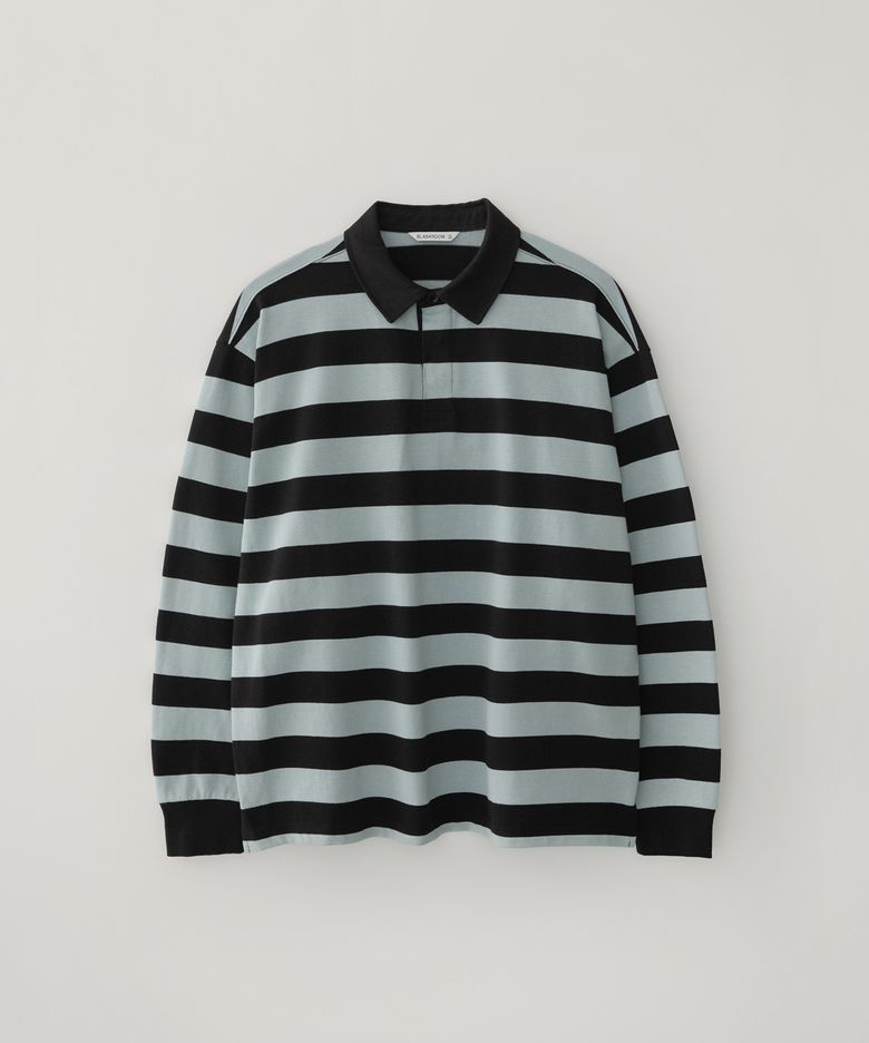 럭비 티_MINT / BLACK