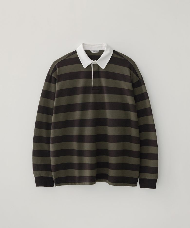 럭비 티_OLIVE / BROWN