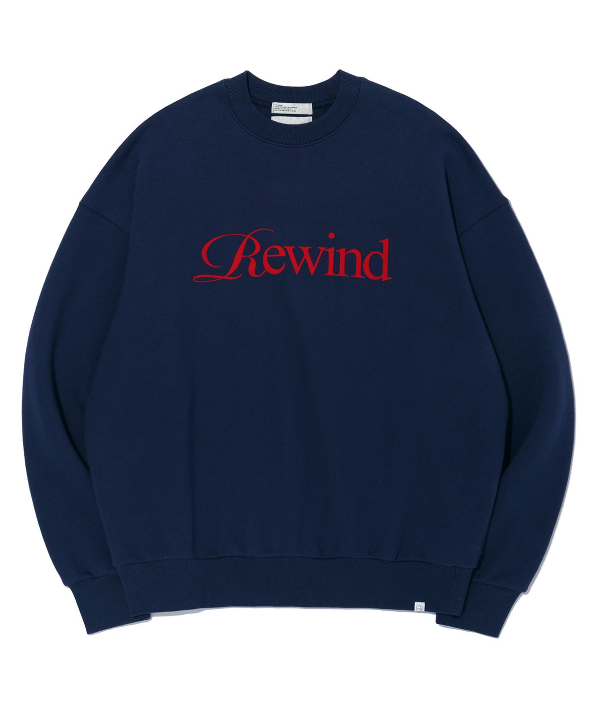 사운즈라이프(SOUNDSLIFE) P.P.R Lettering Sweatshirts Navy
