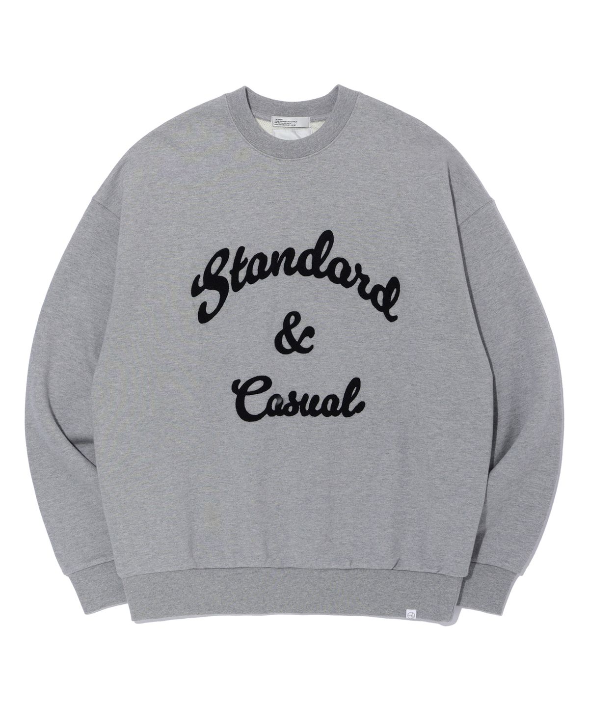 사운즈라이프(SOUNDSLIFE) S&C Embroidery Sweatshirts Grey