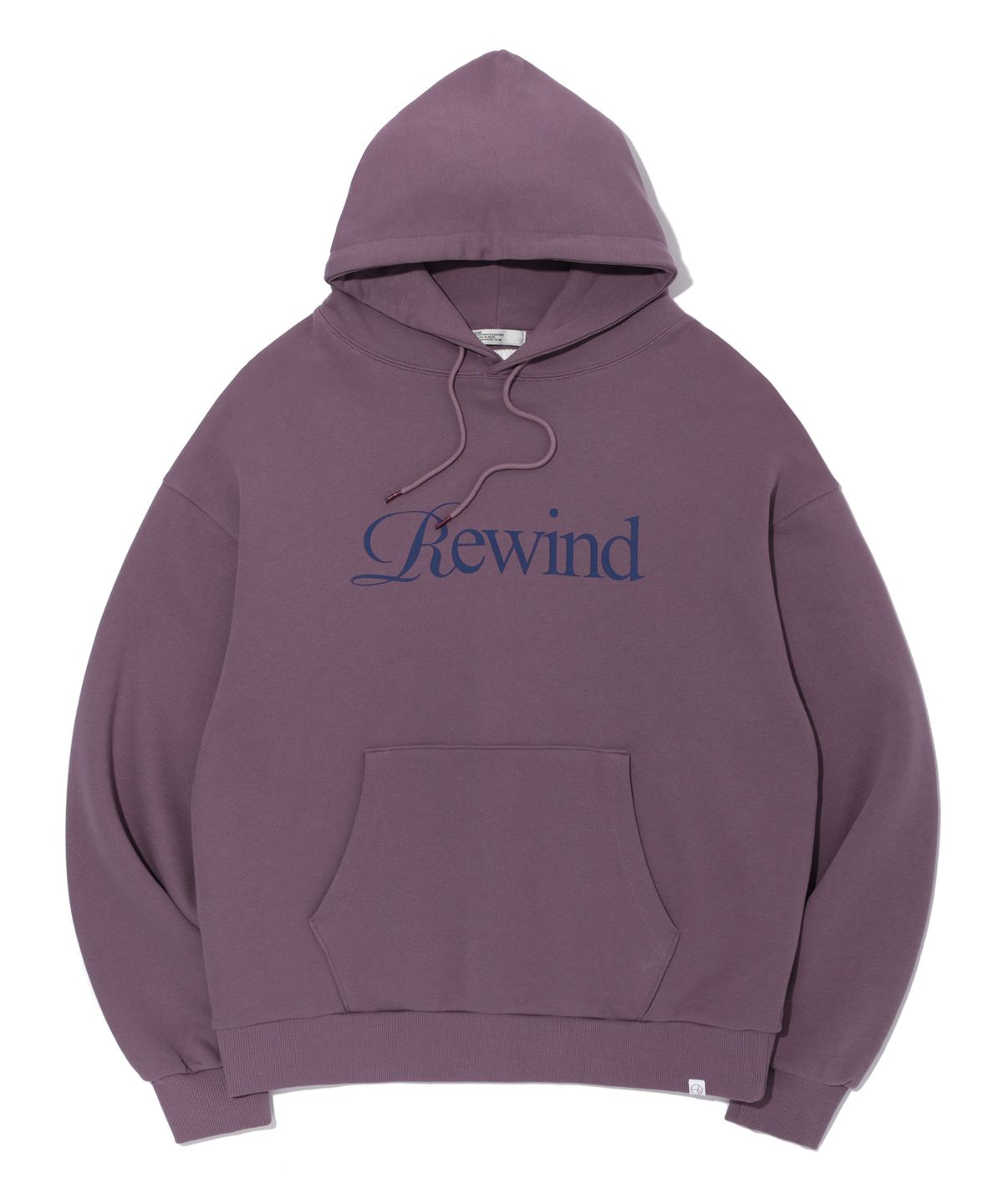 사운즈라이프(SOUNDSLIFE) P.P.R Lettering Hoodie Pullover Purple