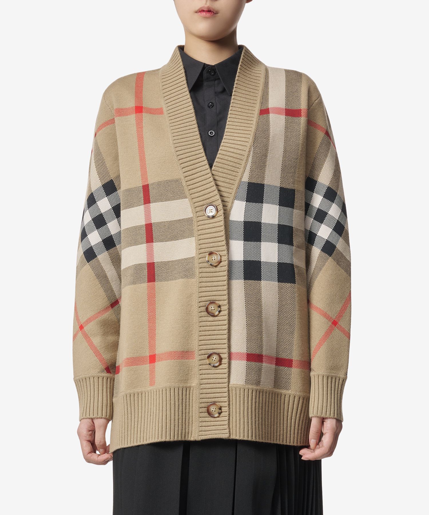 MUSINSA公式 | BURBERRY Check Technical Wool Jacquard