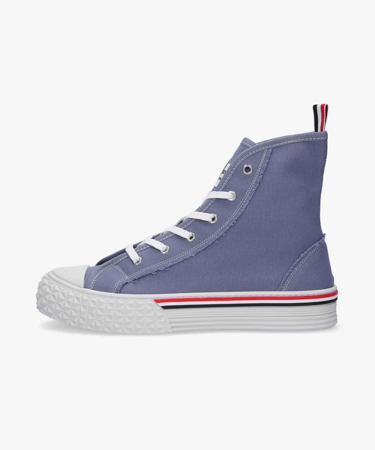 スニーカー *THOM BROWNE* RWB sole high top sneakers blue MFD243BF010244 MUSINSA公式 | THOM BROWNE RWB Sol High Top Sneakers - Blue