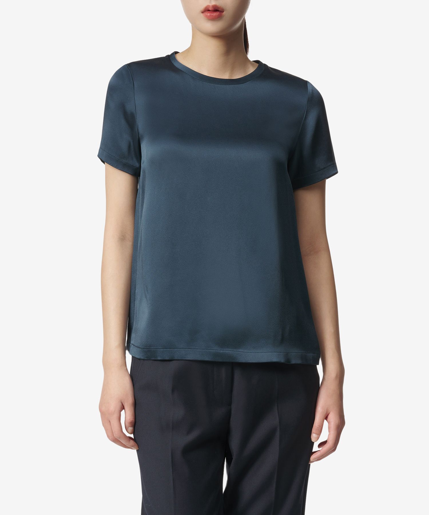 MUSINSA公式 | S MAX MARA レベッカ 半袖Tシャツ - ダークネイビー