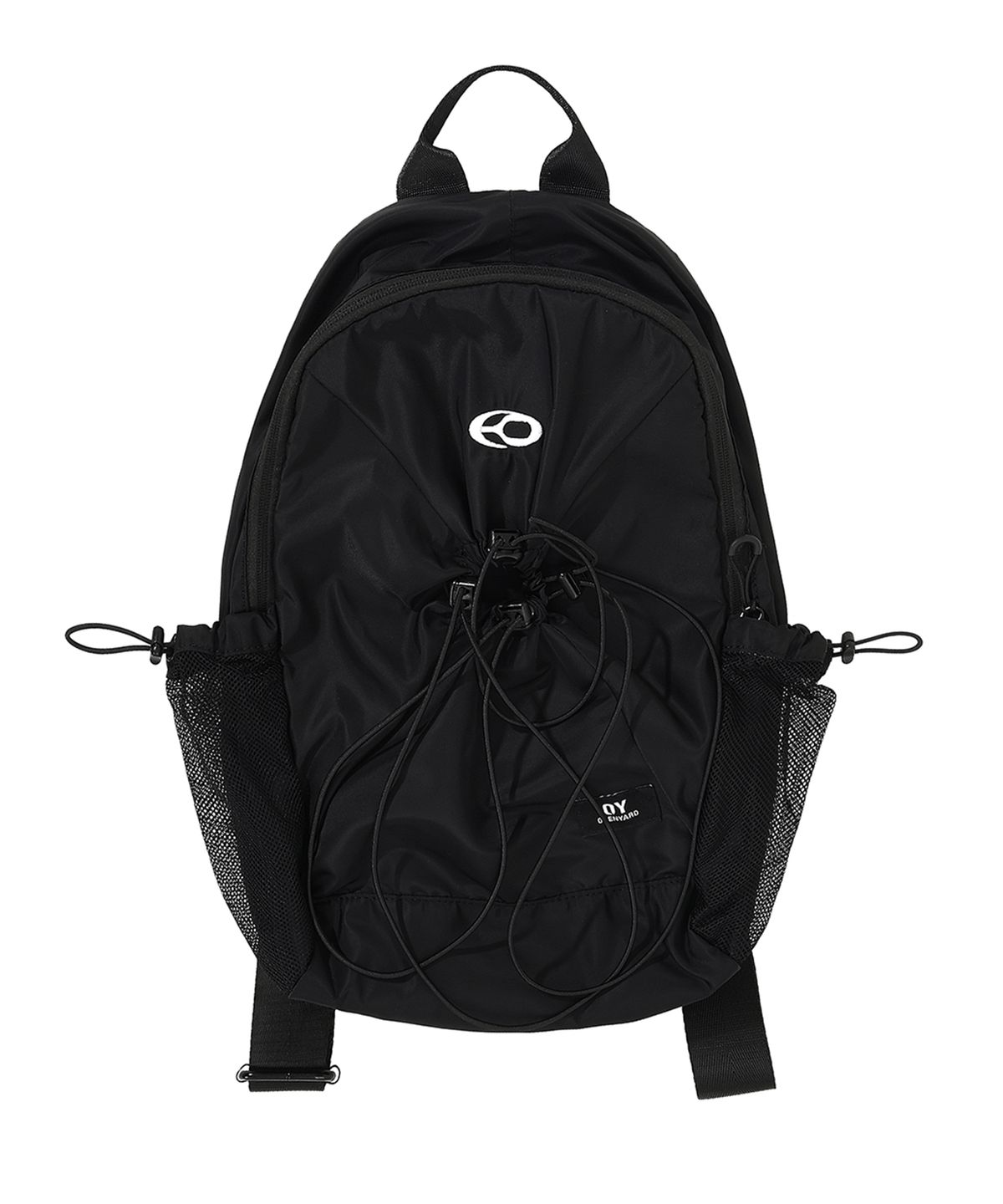 오픈야드(오와이)(OPENYARD(OY)) 4 STRING SYMBOL LOGO BACKPACK-BLACK