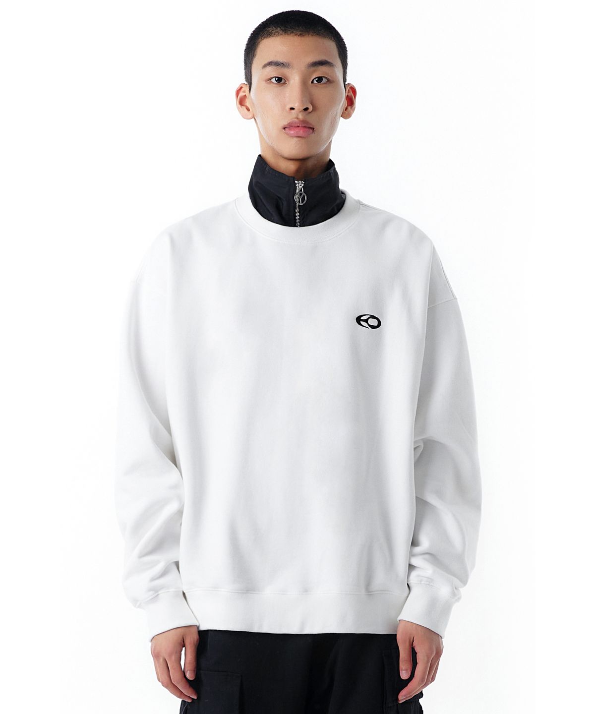 오픈야드(오와이)(OPENYARD(OY)) CONVERTIBLE ZIPPER POLA MTM-WHITE
