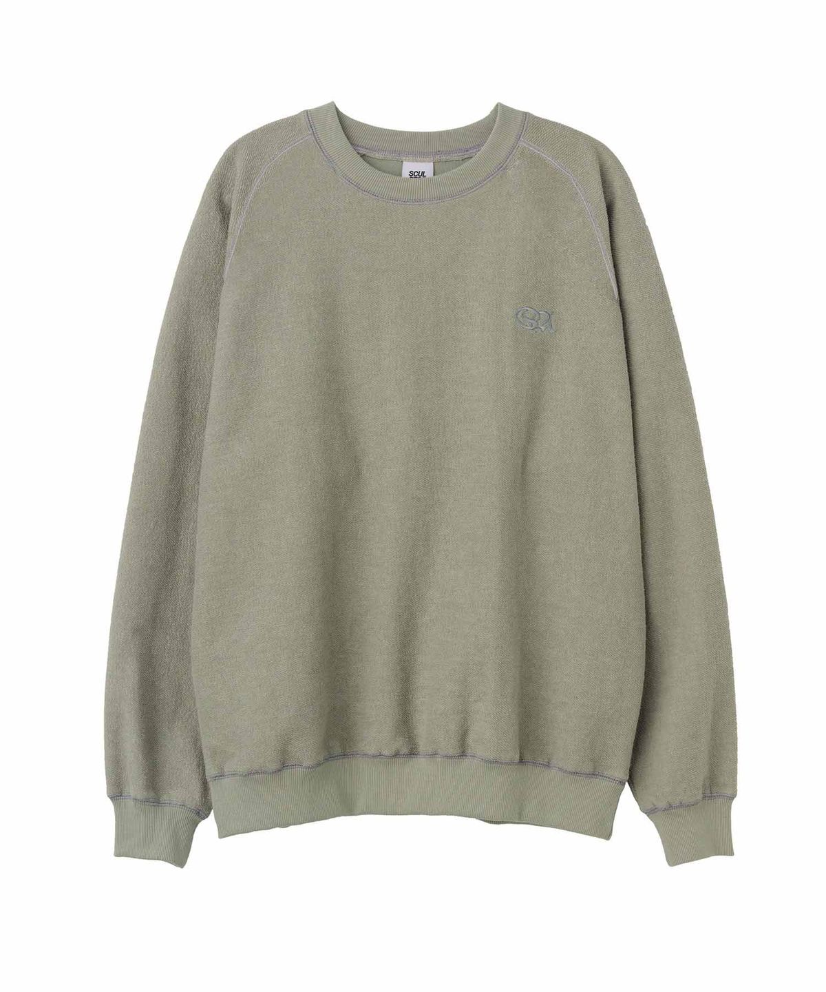 스컬프터(SCULPTOR) Inside-Out Sweatshirt Sage