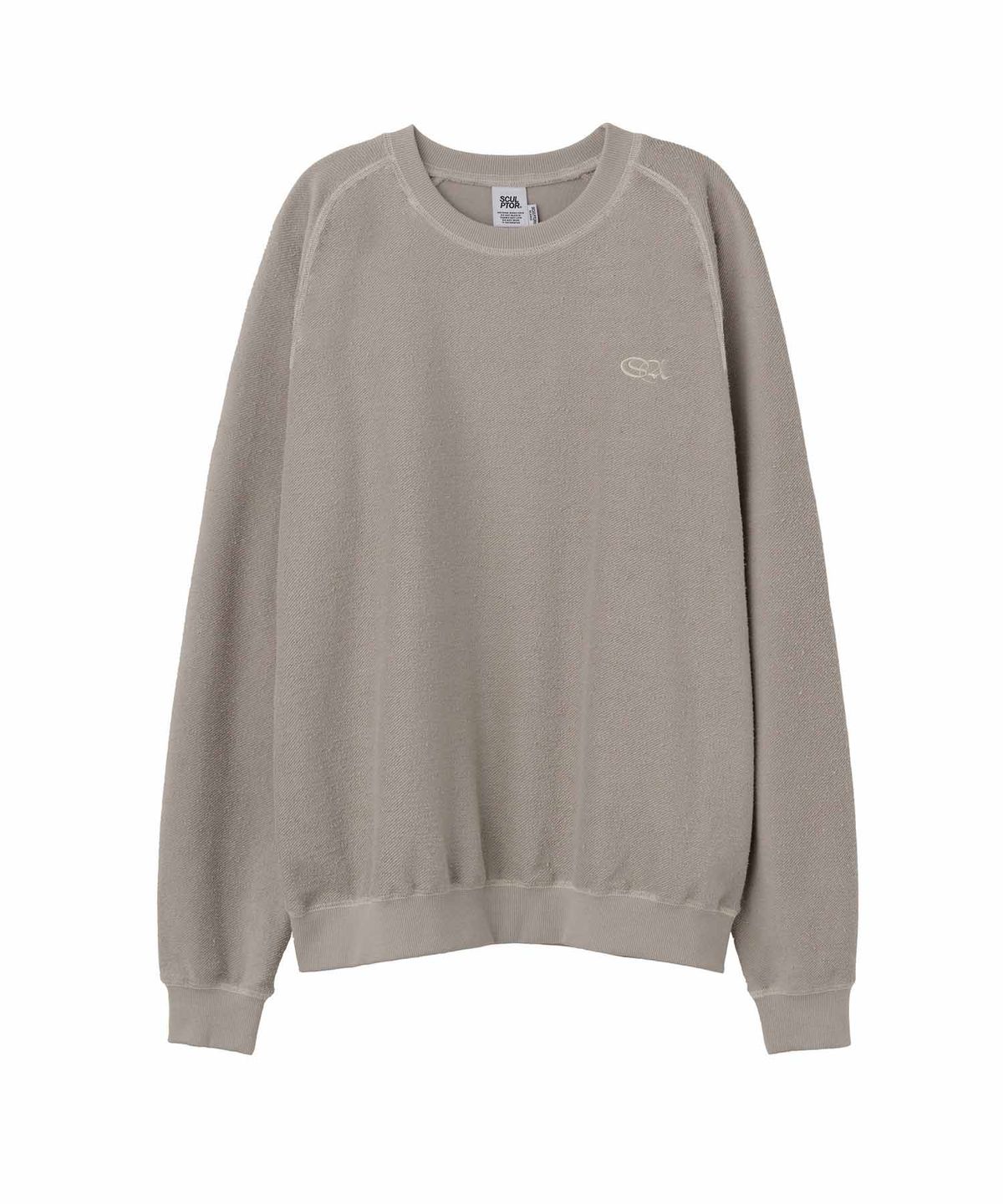 스컬프터(SCULPTOR) Inside-Out Sweatshirt Sand Beige