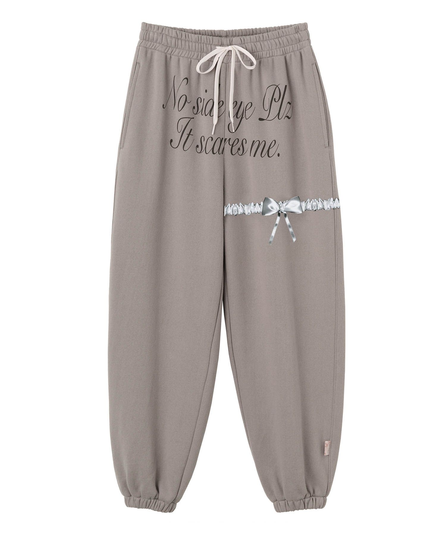 ★SCULPTOR★ Wedding Garter Belt Halfpants Gray SC24S423NMGY MUSINSA | SCULPTOR Wedding Garter Belt Jogger Pants Gray