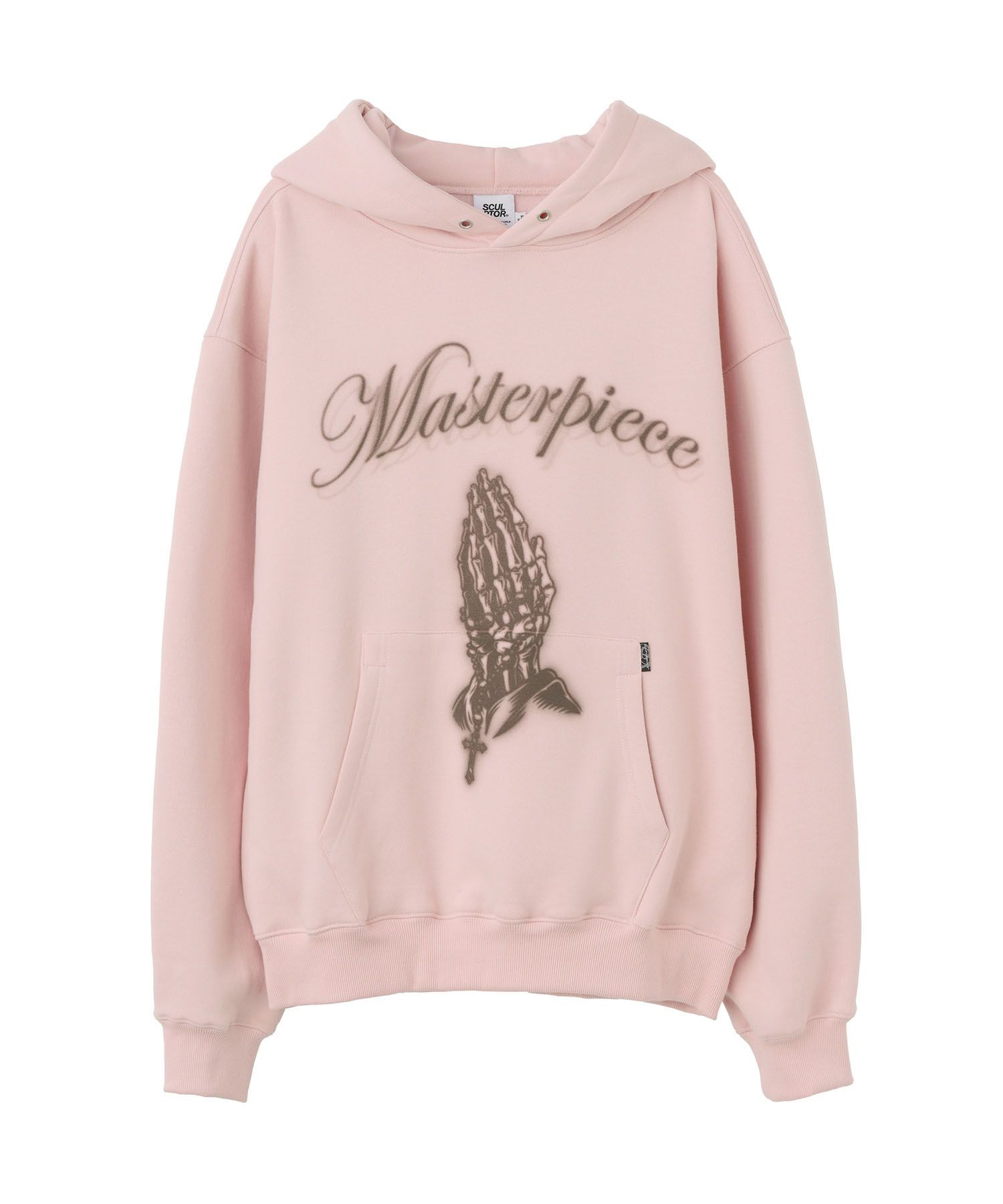 MUSINSA公式 | SCULPTOR Praying Hoodie Pale Pink