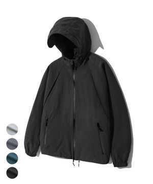 디비전 나일론 후드 집업 윈드브레이커 자켓_4color
