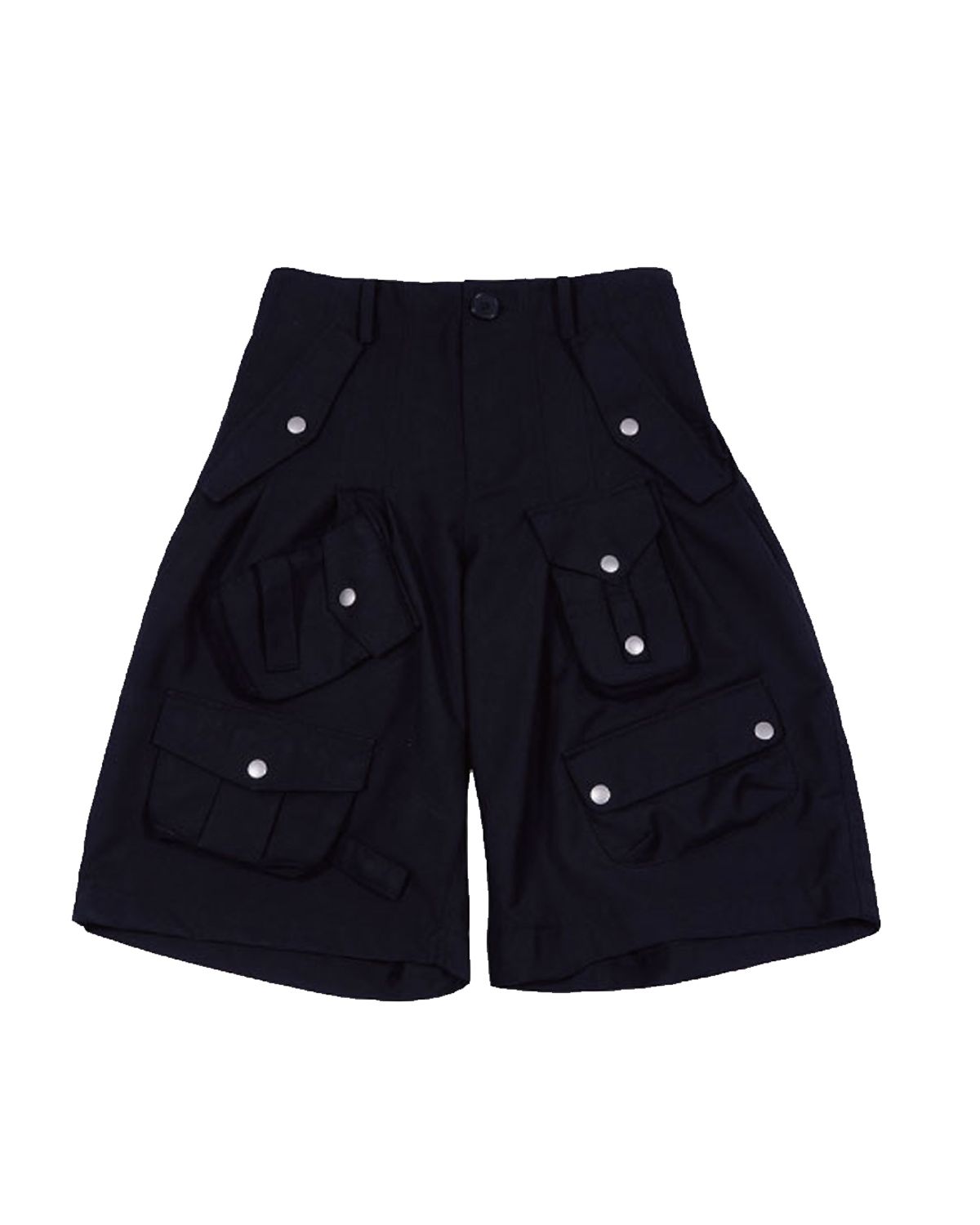 더뮤지엄비지터(THEMUSEUMVISITOR) FIVE FLAP POCKET SHORTS (BLACK)