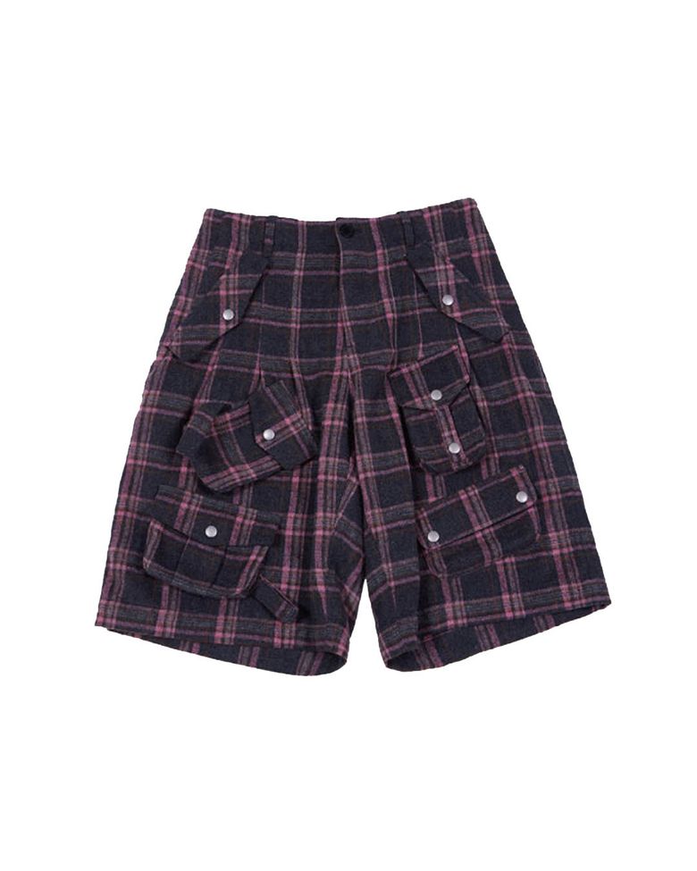 FIVE FLAP POCKET SHORTS (PINK)