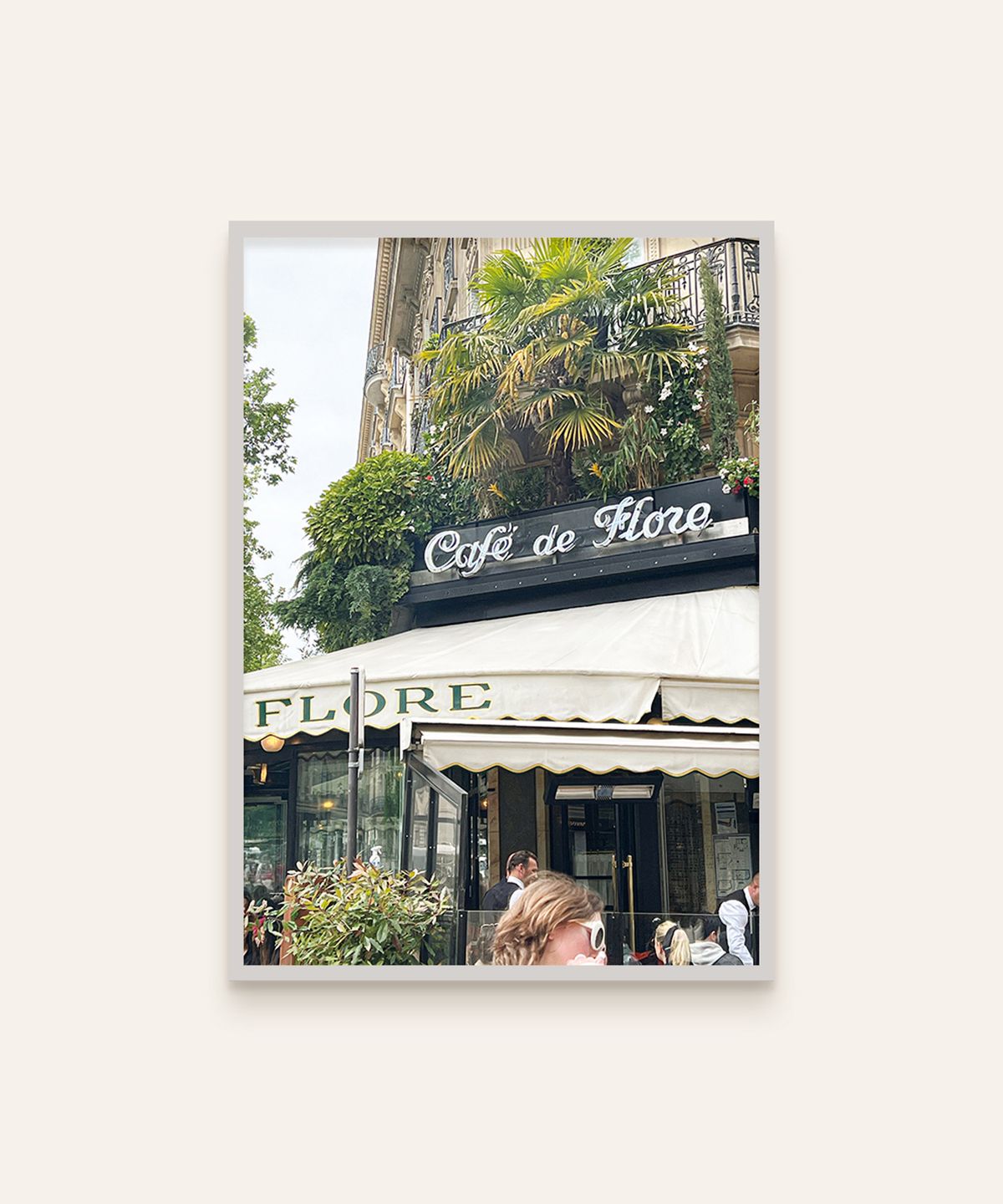 사바이사바이(SABAISABA) 유럽시리즈 아트 포스터 [A3/레스토랑&카페] Café de Flore