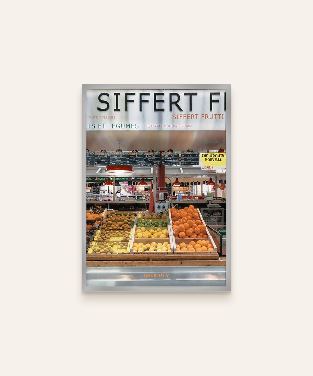 사바이사바이(SABAISABA) 유럽시리즈 아트 포스터 [A4/마켓] SIFFERT