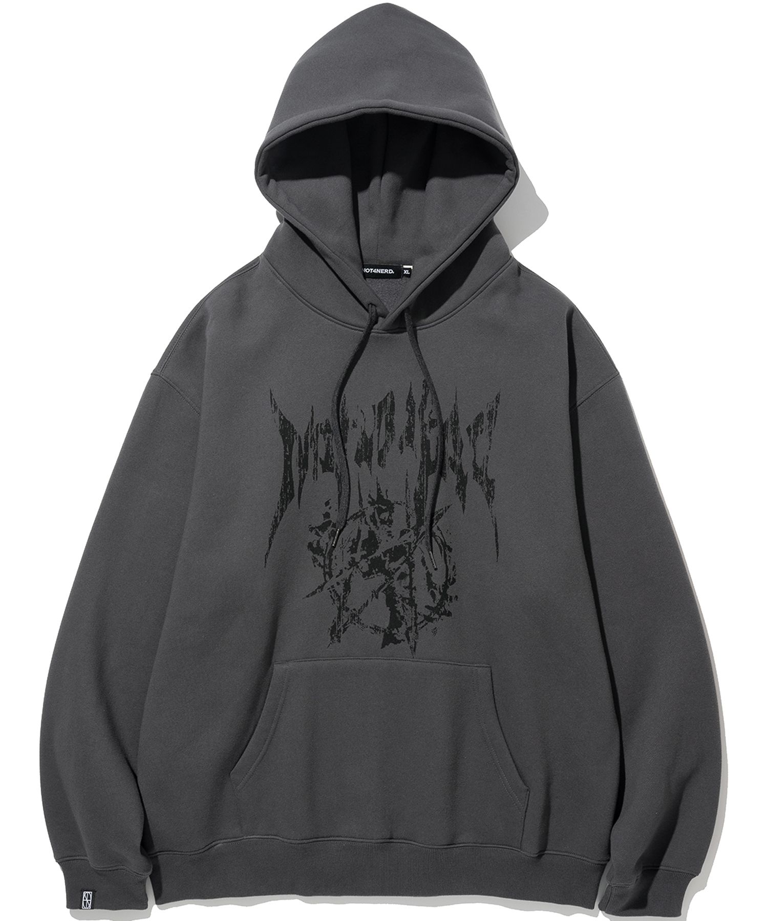 パーカー・フーディ NOT4NERD Seal Pullover Hood Charcoal HD059CH MUSINSA | NOT4NERD Seal Pullover Hood - Charcoal
