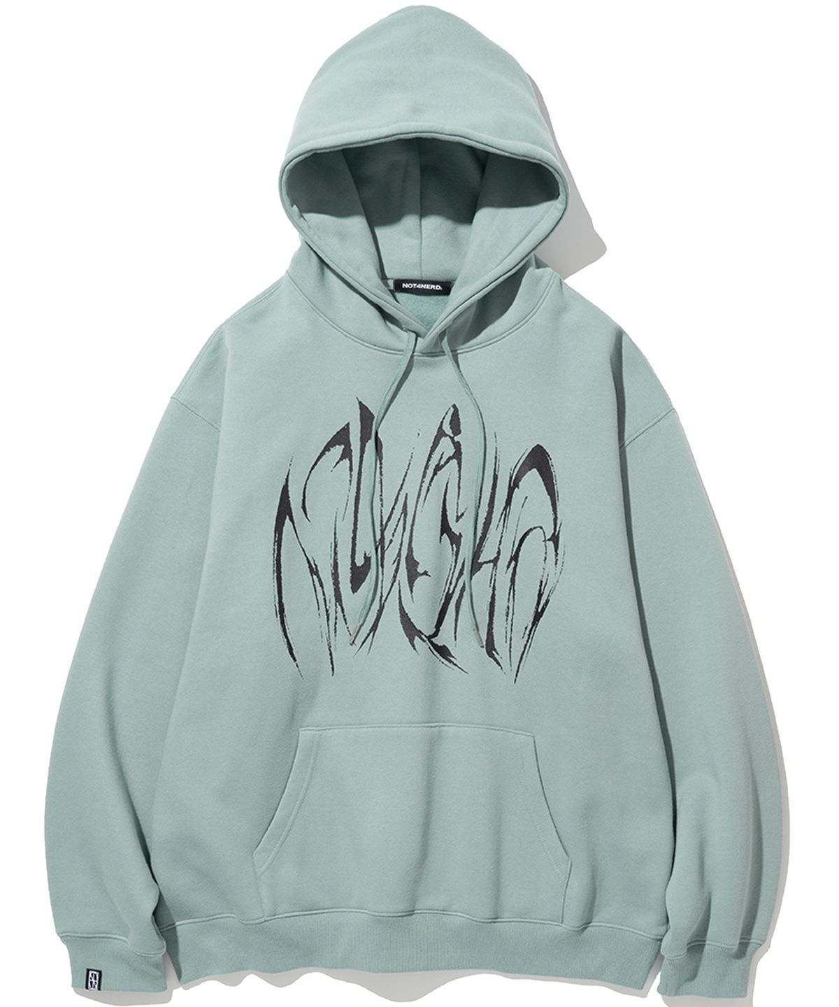 낫포너드(NOT4NERD) Boomerang Logo Pullover Hood - Emerald