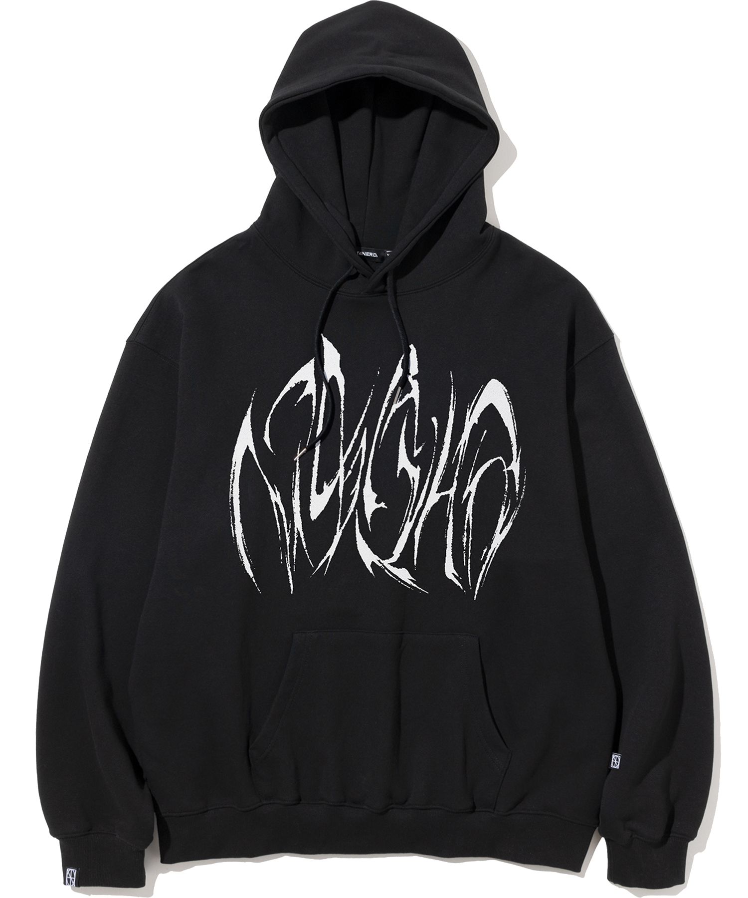 パーカー・フーディ NOT4NERD Boomerang Logo Pullover Hood Black HD055BK MUSINSA | NOT4NERD Boomerang Logo Pullover Hood - Black